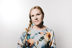 Barnombudsman Elina Pekkarinen.