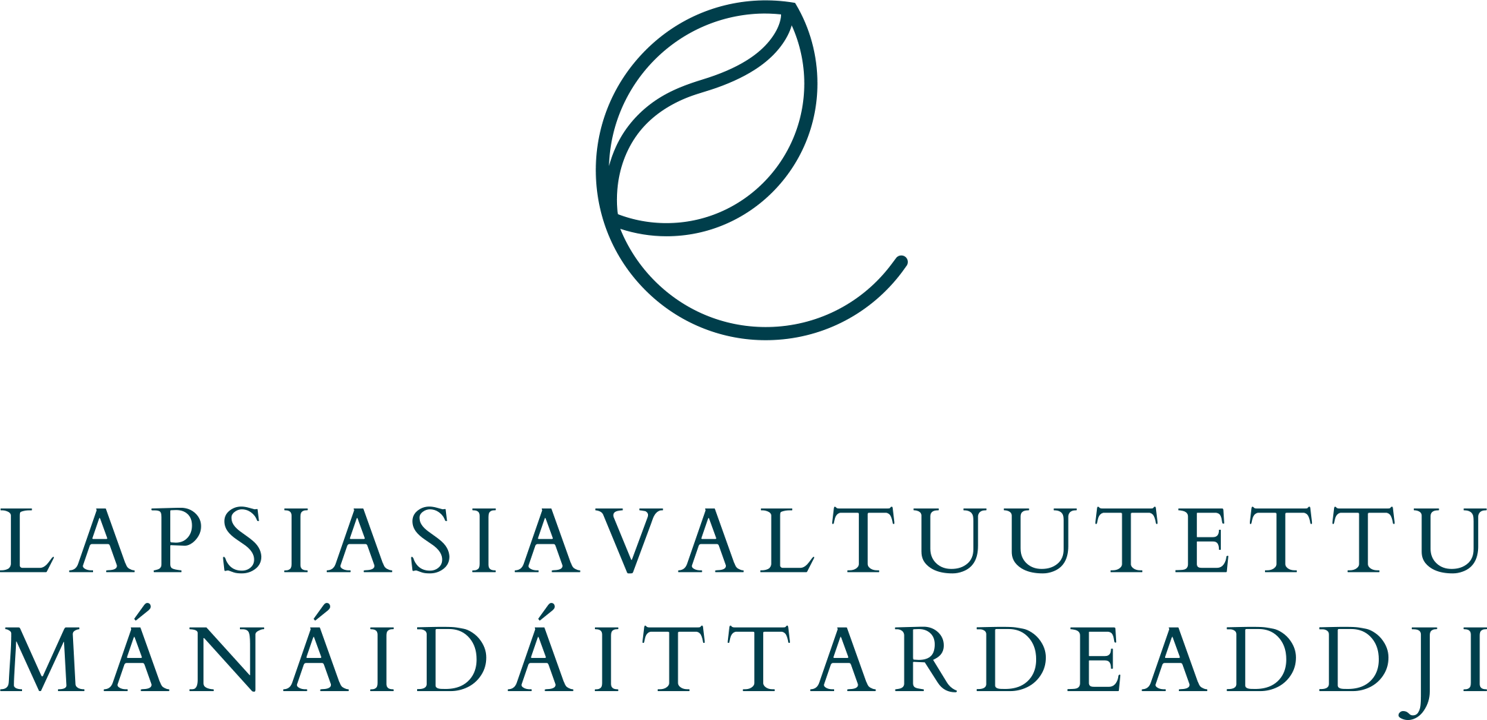 Lapsiasiavaltuutetun logo suomeksi ja pohjoissaameksi: Lapsiasiavaltuutettu / Mánáidáittardeaddji